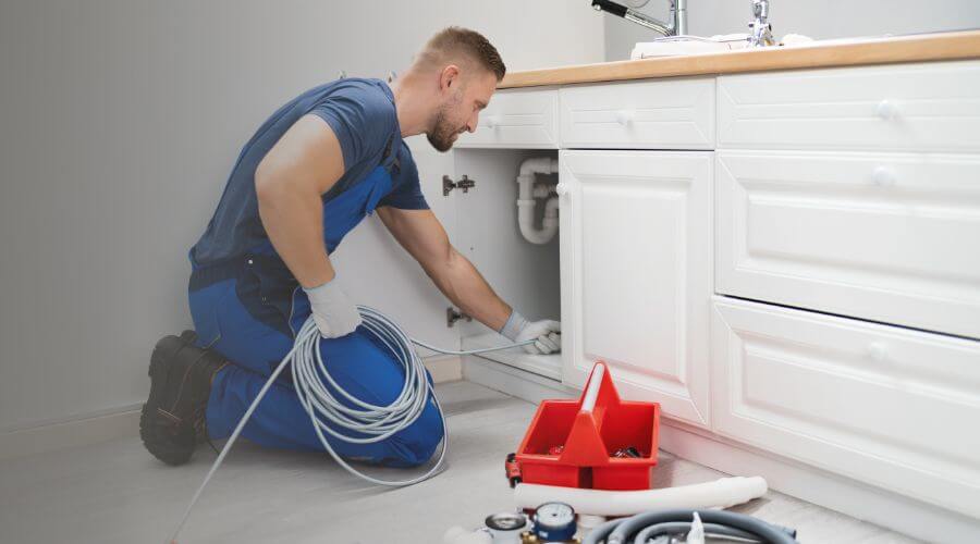 Local annual plumbing maintenance in Delmont, SD